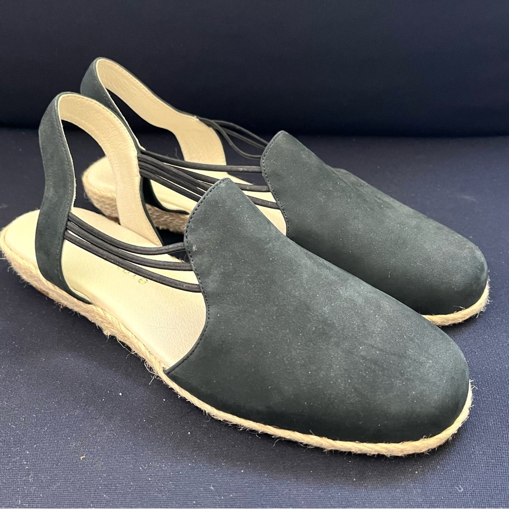 David Tate Ivory and Ebony Sandals